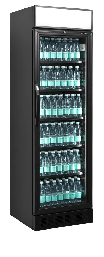 Chłodziarka ekspozycyjna Tefcold CEV425CP BLACK 1 Chłodziarka ekspozycyjna Tefcold CEV425CP BLACK