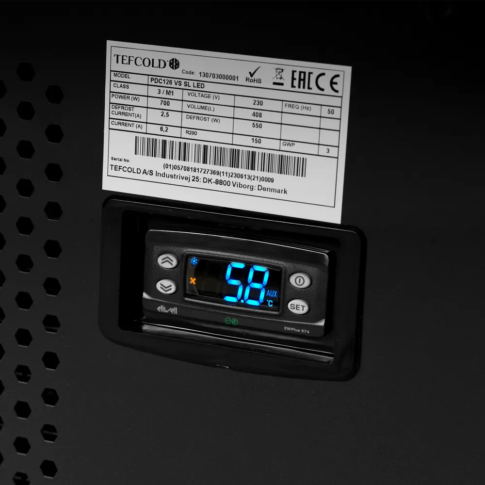 Chłodziarka impulsowa Tefcold PDC90SL-2 3 Chłodziarka impulsowa Tefcold PDC90SL-2 - Image 3