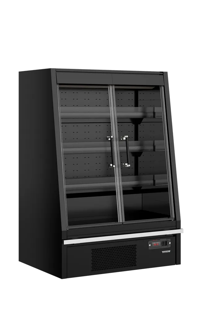 Chłodziarka ekspozycyjna Tefcold Galaxy+ GPL10FGD Black 1 Chłodziarka ekspozycyjna Tefcold Galaxy+ GPL10FGD Black